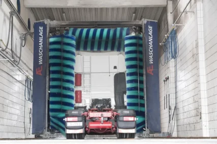A Ebner LKW Waschanlage